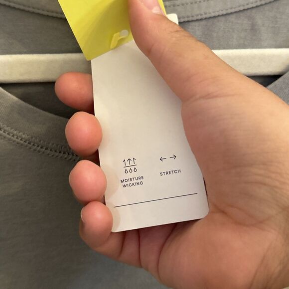 NWT All In Motion Men's Short Sleeve Performance T-Shirt Gray Size 2XL - Picture 7 of 16